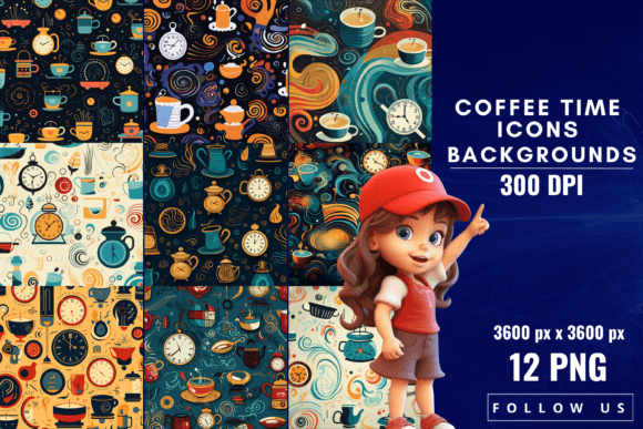 Blending Coffee Culture with Chronology: A Design Asset Guide