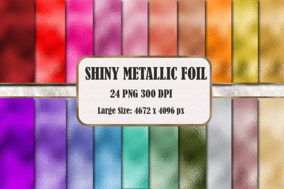 Elevate Your Designs with Shiny Metallic Foil Texture Backgrounds