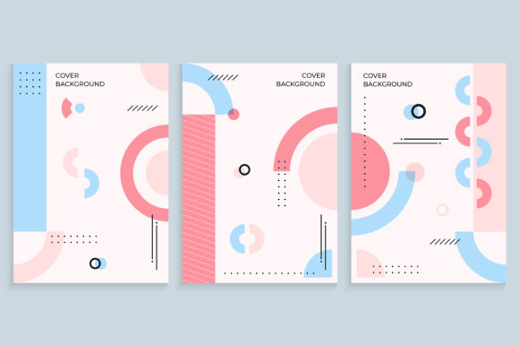 Memphis Backgrounds in Pastel Colors: A Fresh Take on Retro Design