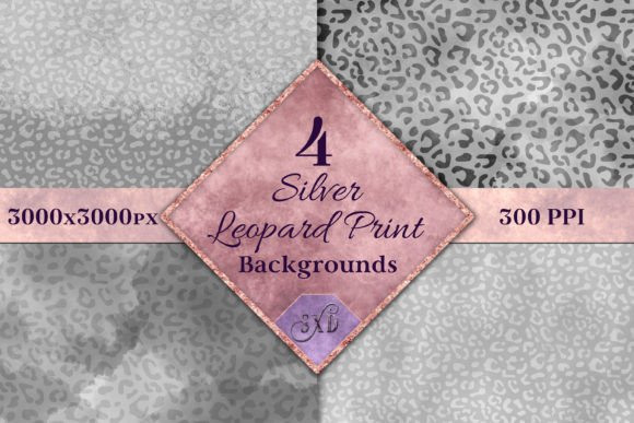 Styling with Silver Leopard Print Backgrounds