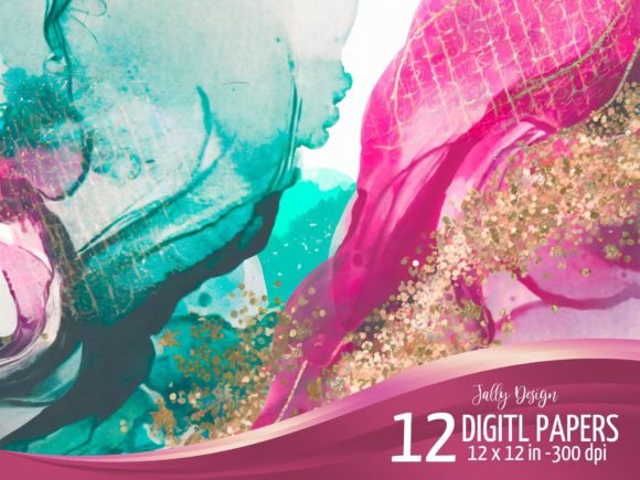 Vibrant Visuals: Using Hot Pink and Aquamarine Backgrounds