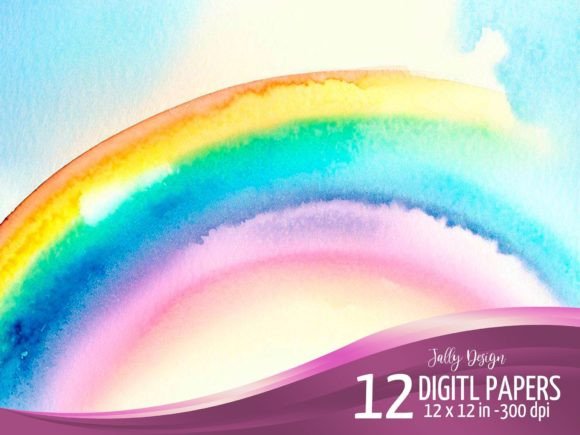 Visualizing Serenity: The Rainbow in a Clear Sky Collection