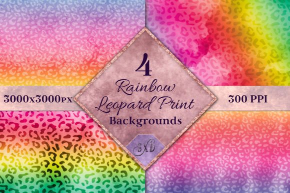 Why Rainbow Leopard Print Backgrounds Are a Design Power Move